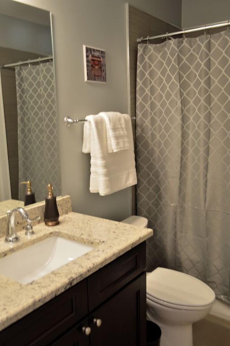 Guest Bathroom - tub shower combo