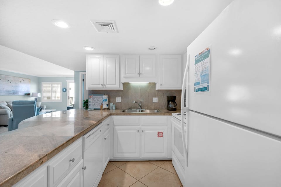 Kitchen has everything your chef needs