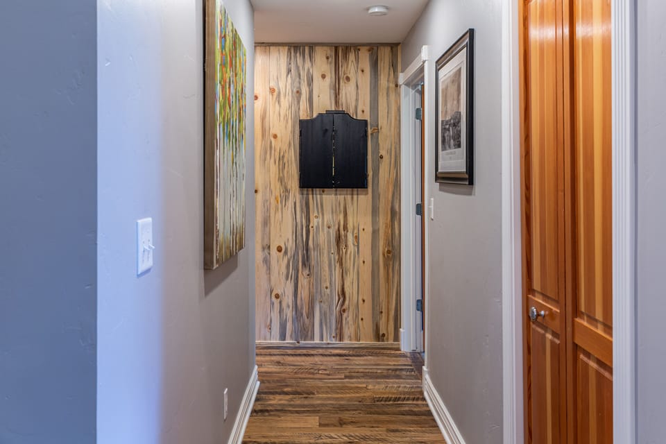 mears-vacation-rental-durango - Dart board in the hallway