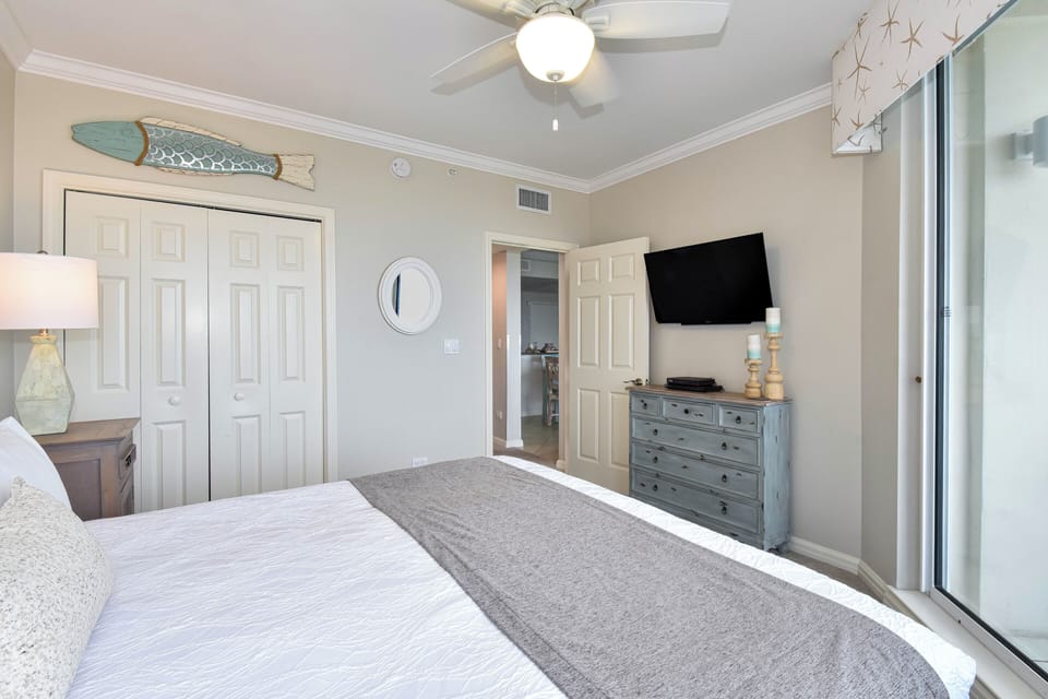 Silver Shells St. Croix 605 - Guest Bedroom with TV
