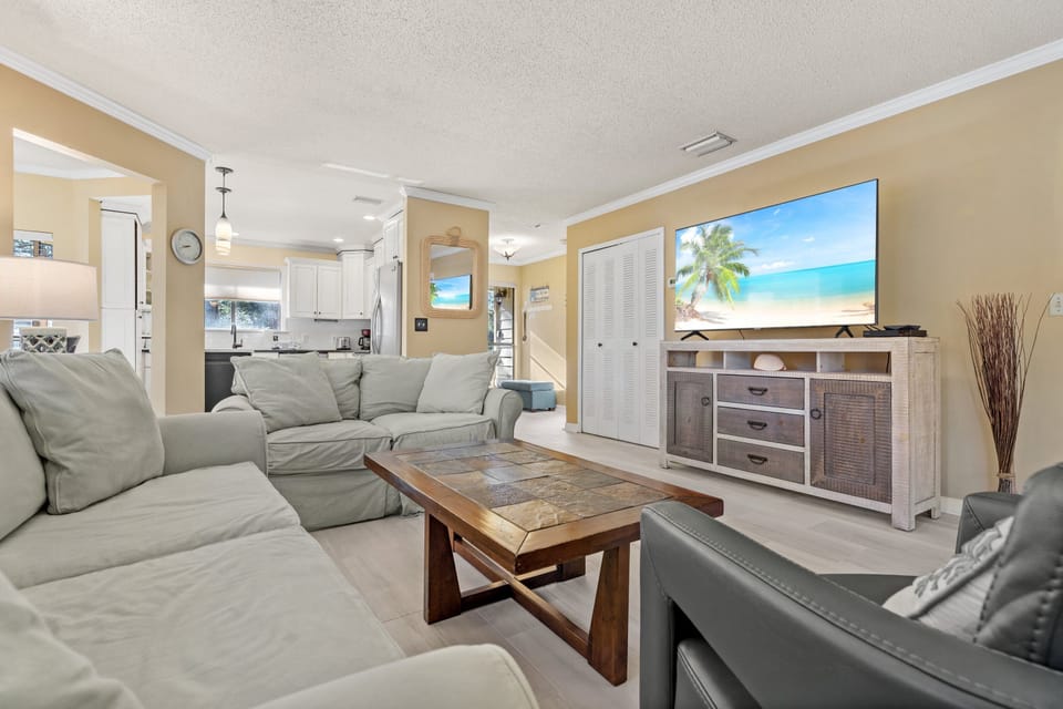 Living Area with Smart TV