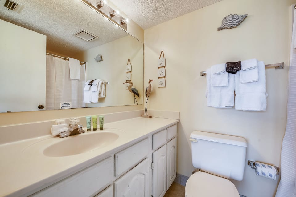 Primary  Bathroom with Tub/Shower Combo