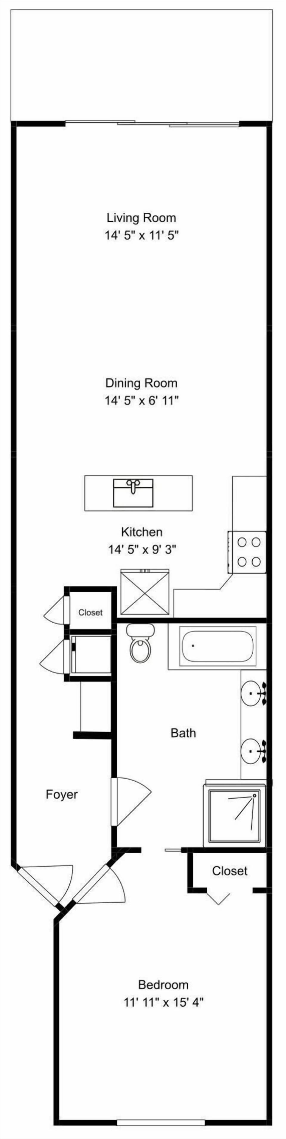 Ocean Song 332 - Floor Plan
