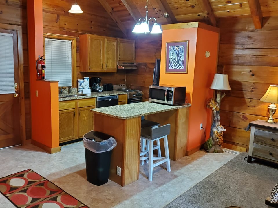 View of kitchen