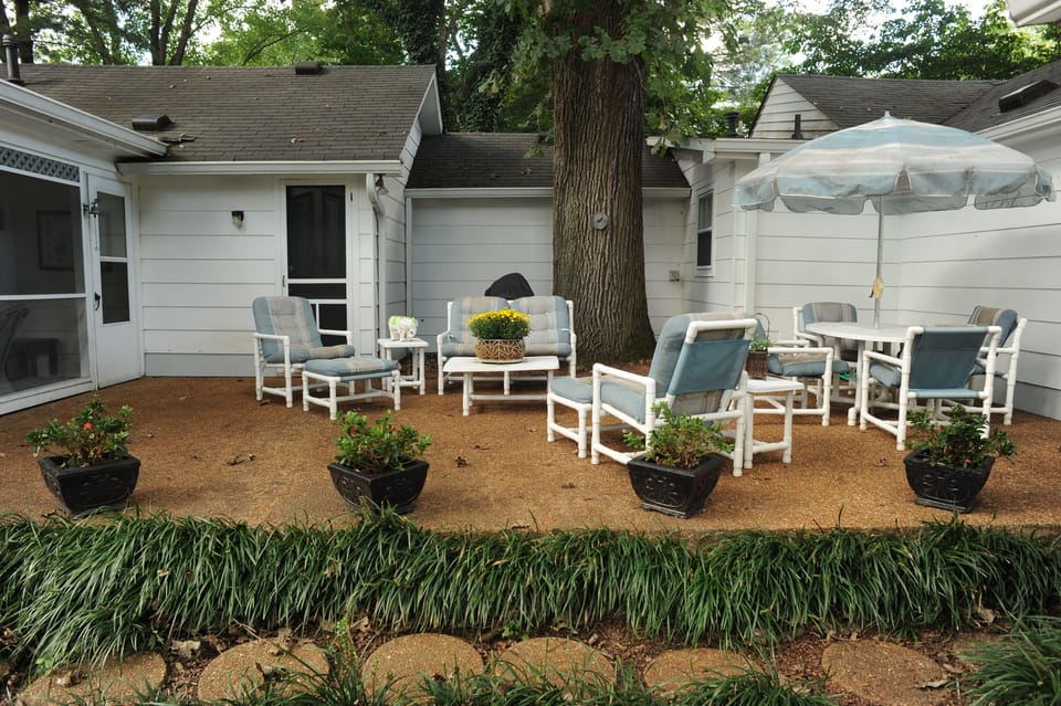 Back patio
