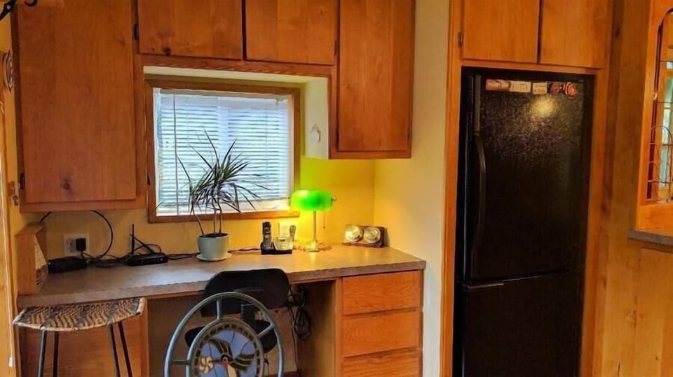 built in desk