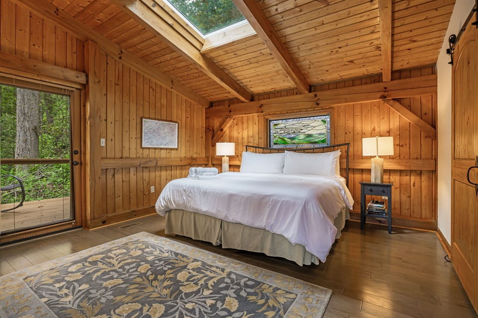 Main Suite/Bedroom One - King Bed w/ Balcony Access