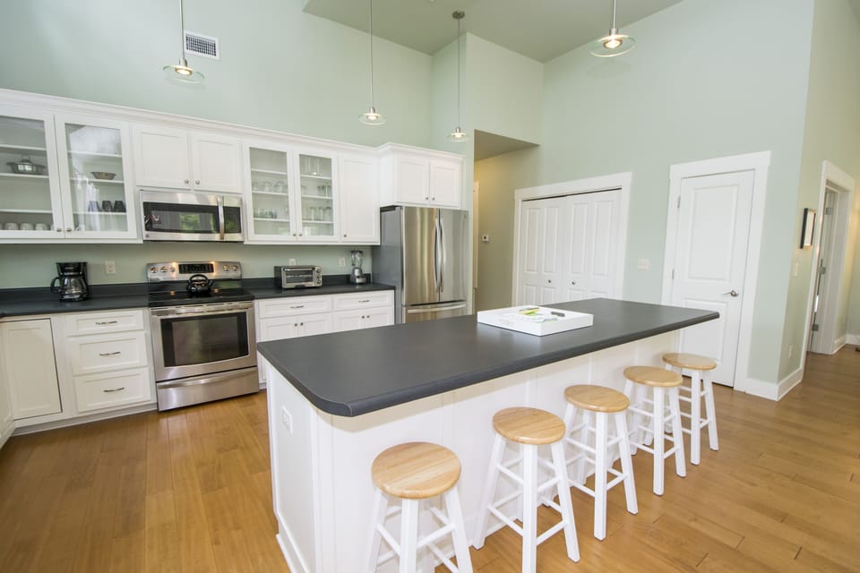 Large kitchen island