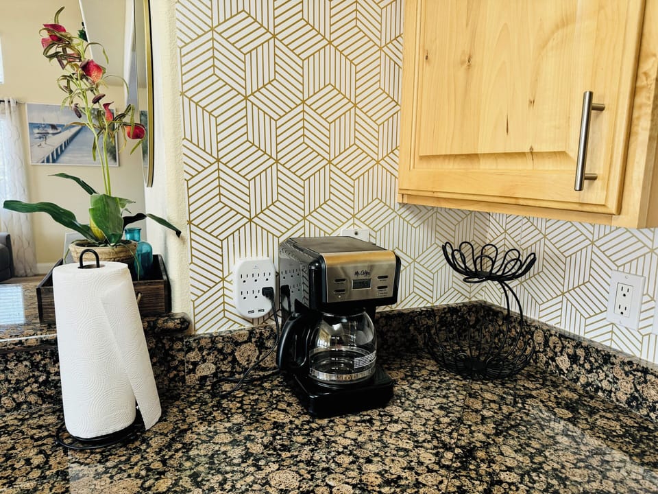Coffee Maker: Coffee NOT provided