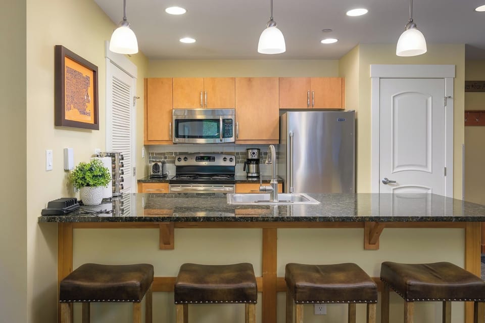 Chat with the chef while they whip up dinner