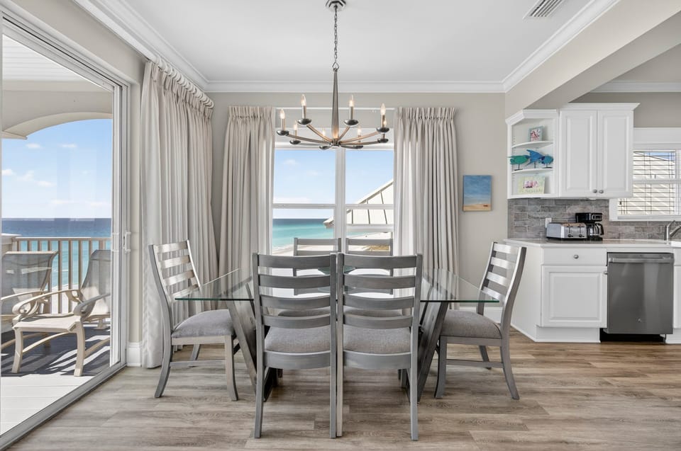 Seaview I Unit 300 - Seagrove Beach - Dining Room
