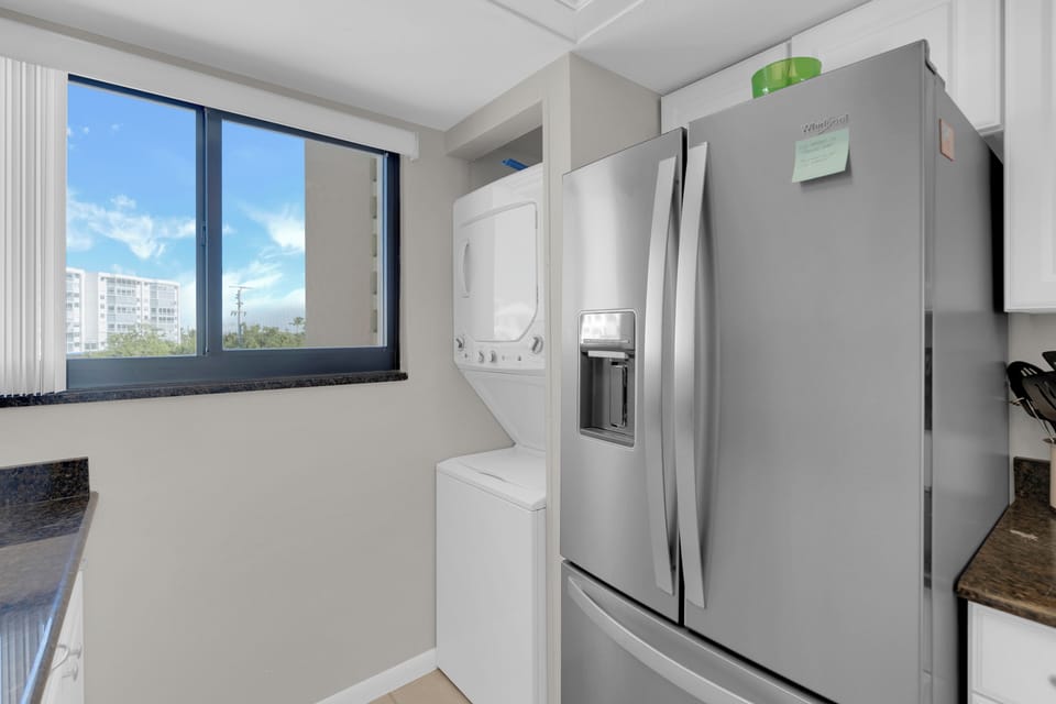 Washer and Dryer in unit 