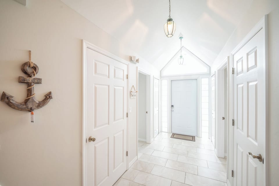 Guest Bedrooms can be found at the front of the home.