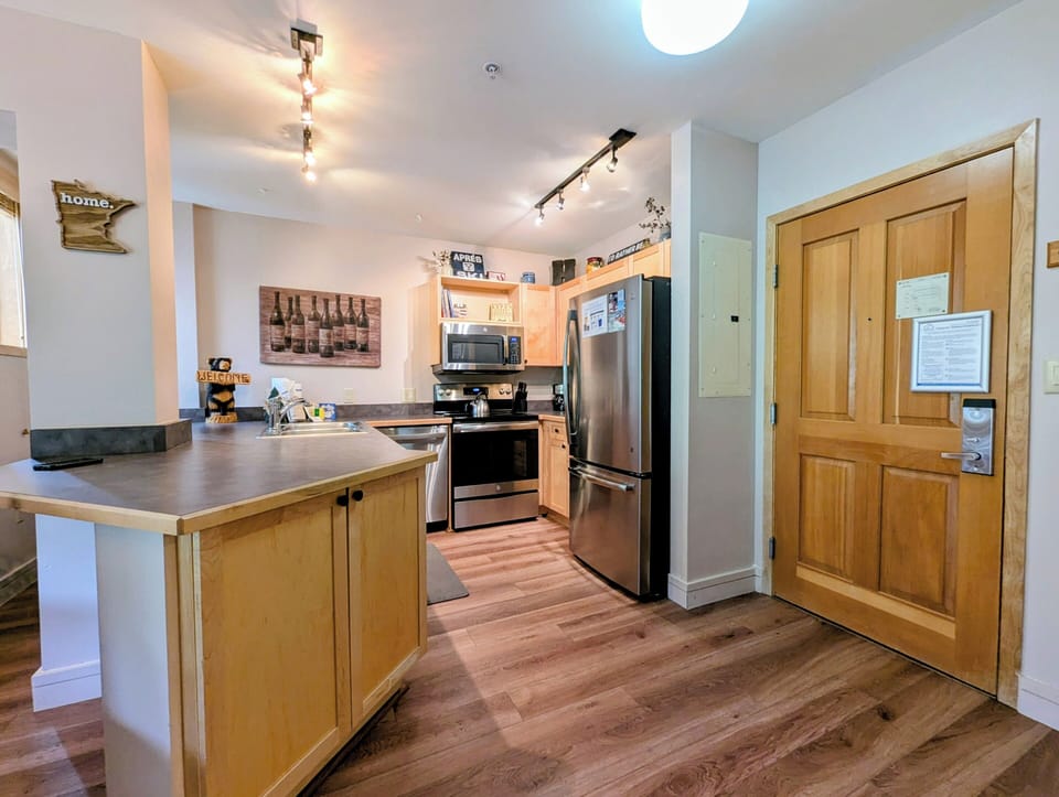Fully equipped kitchen