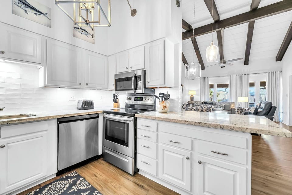 Kitchen Bar Area Designated For Serving Food