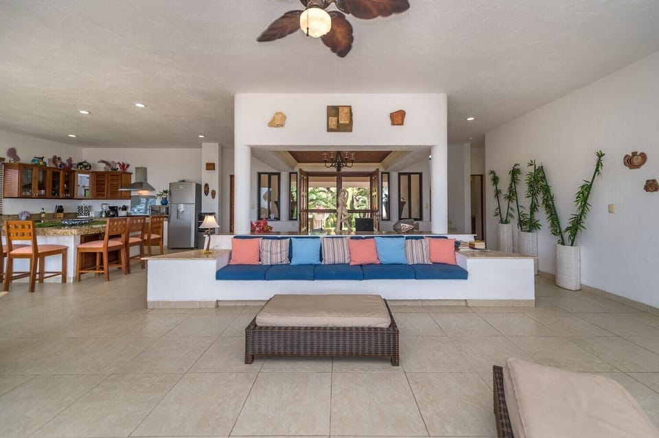 Living Area - Casa Dena Tankah Tulum Mexico vacation rental