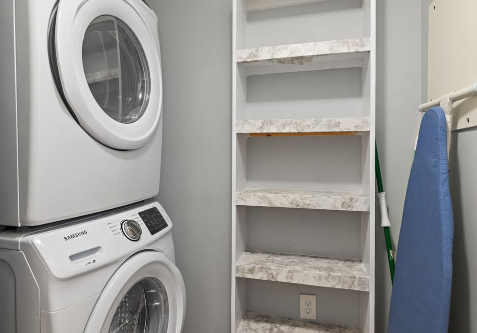 Washer and dryer