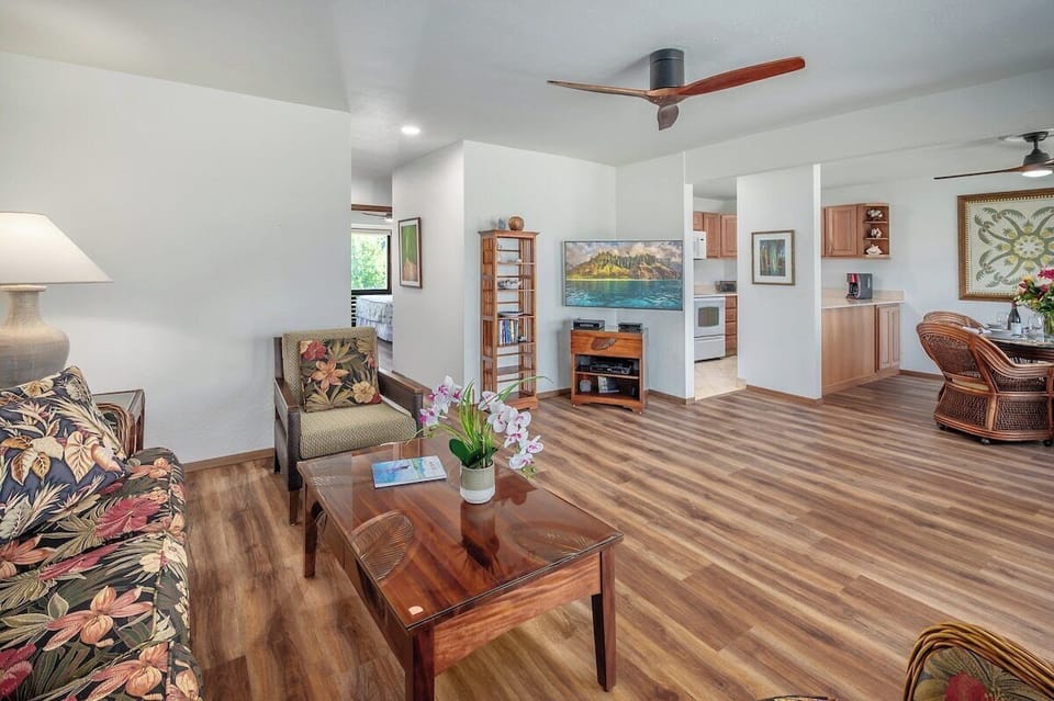 Spacious living area