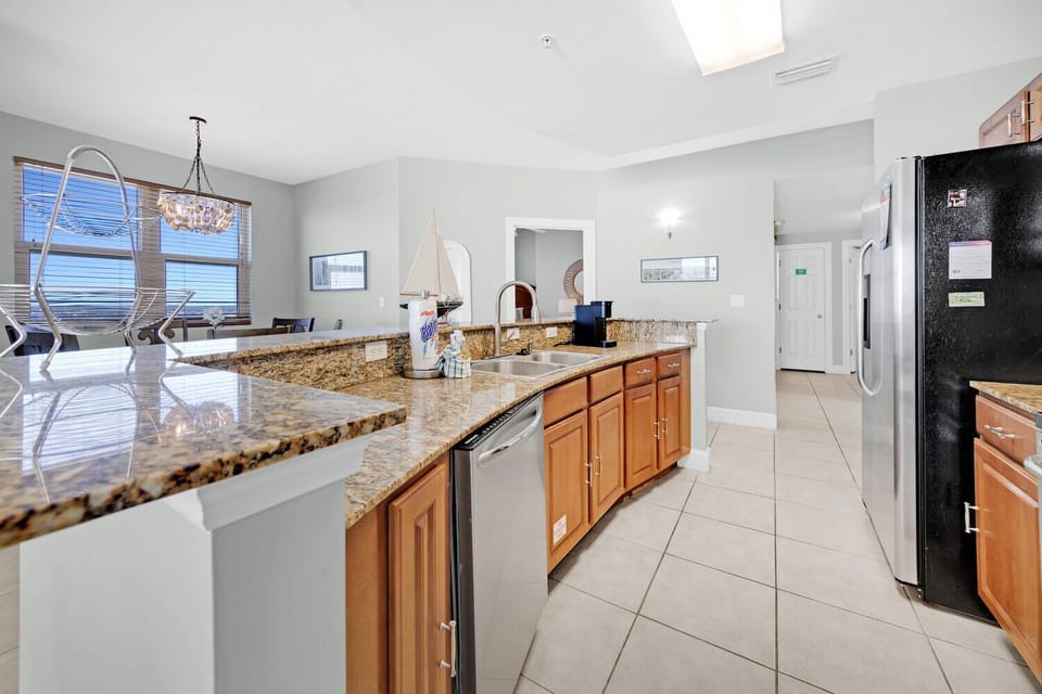 Spacious kitchen
