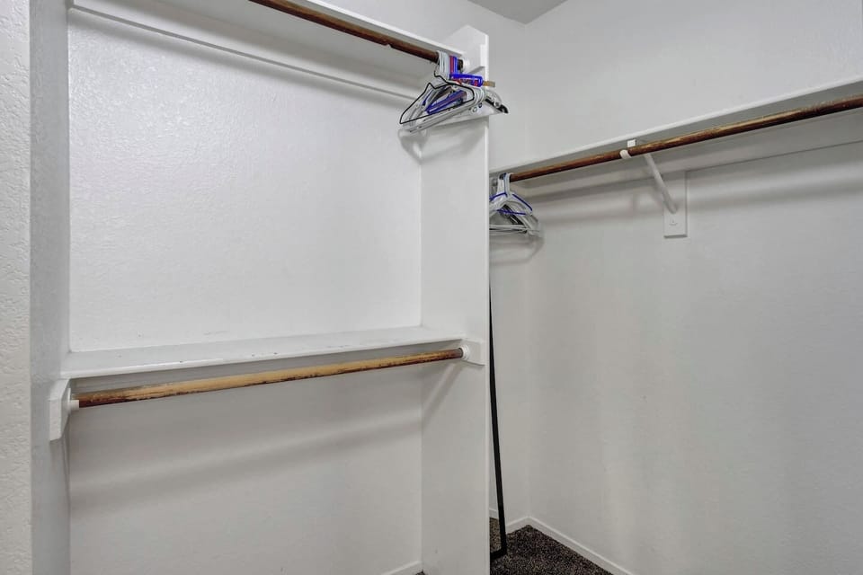 Master bedroom closet.