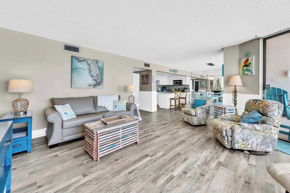 Spacious and open