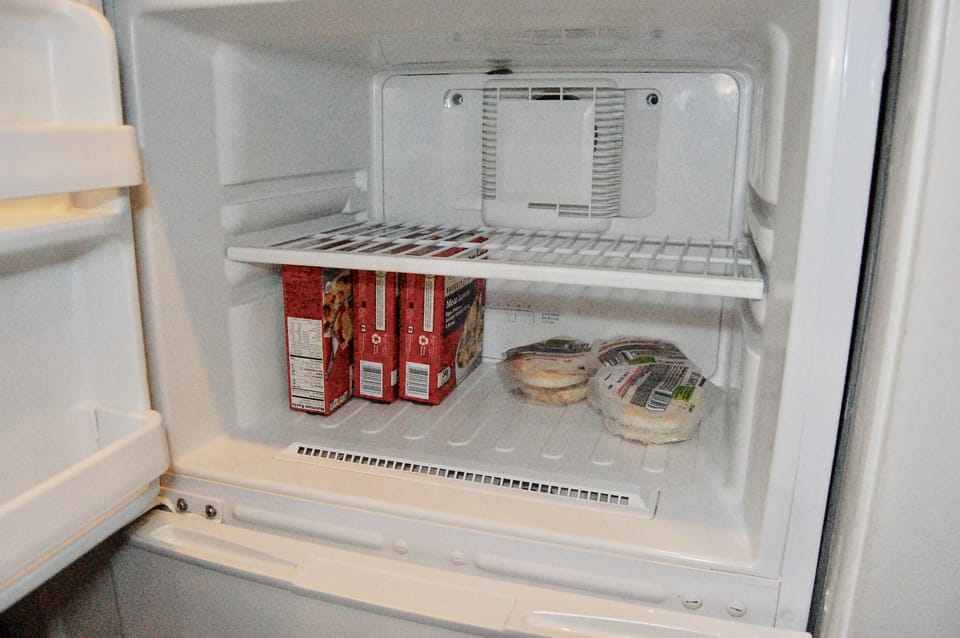 Frozen breakfast items.