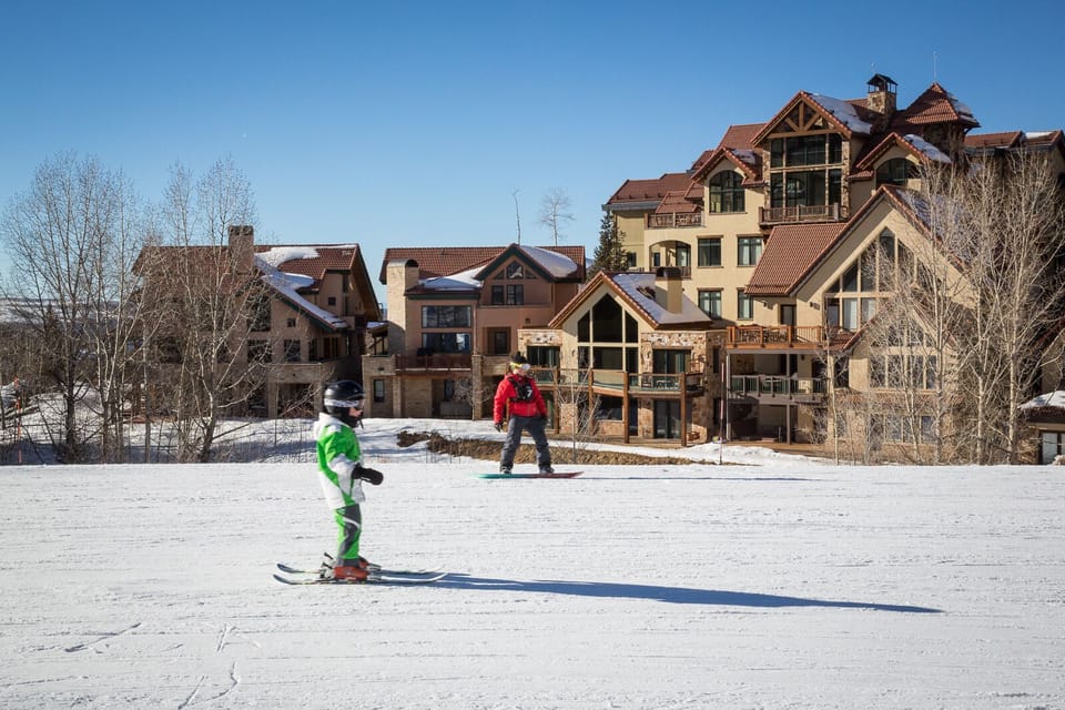 Talk about Ski-In-Ski-Out!! Casa Galena is the stand alone home in the background.