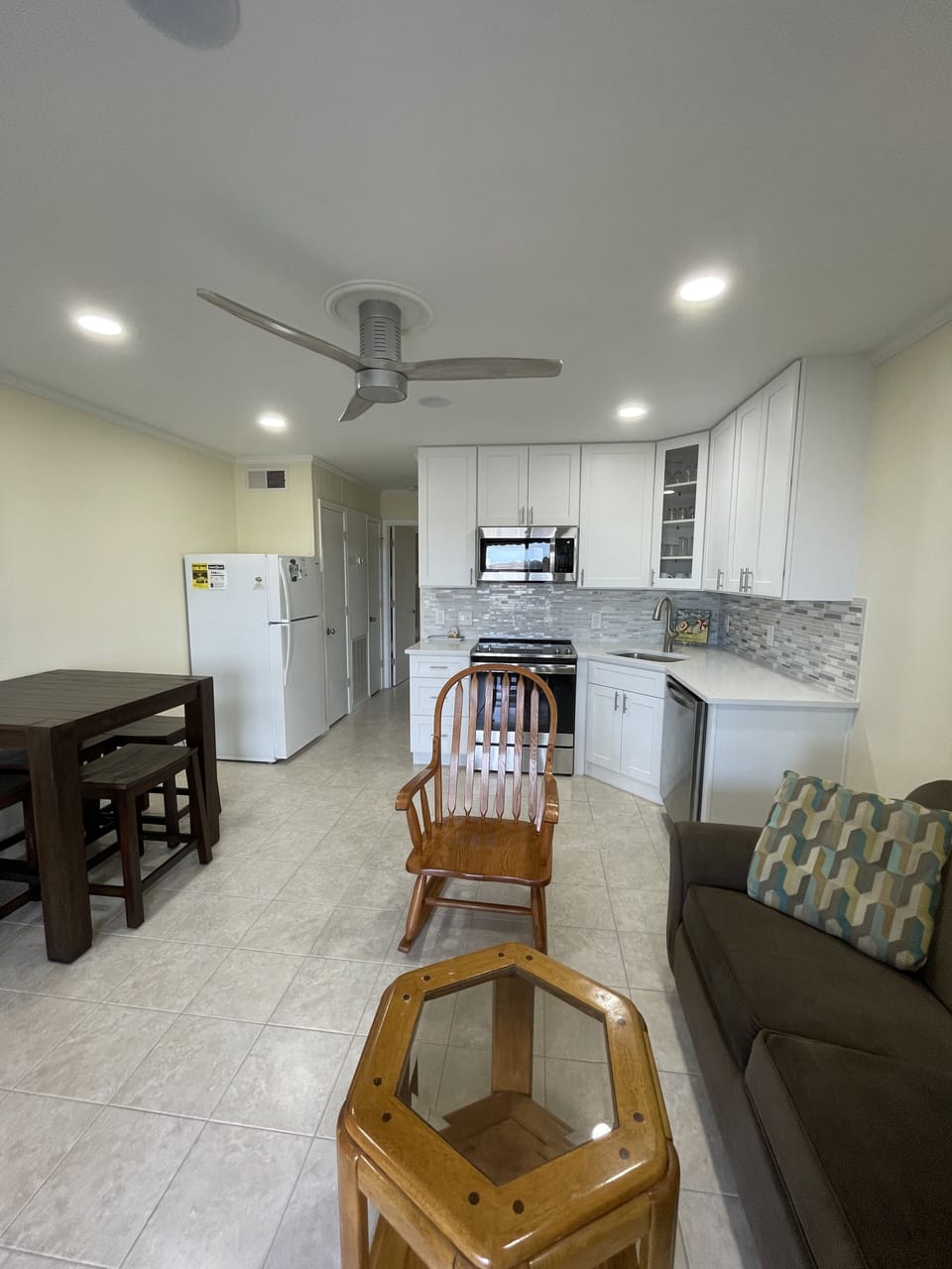 Living Room and Kitchen
