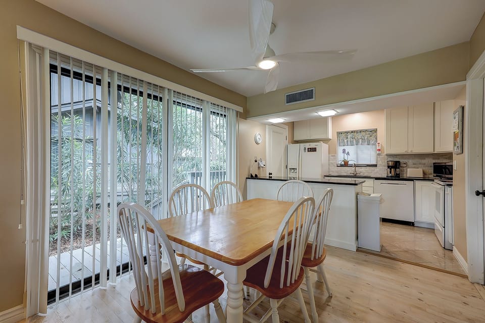 Dining and kitchen