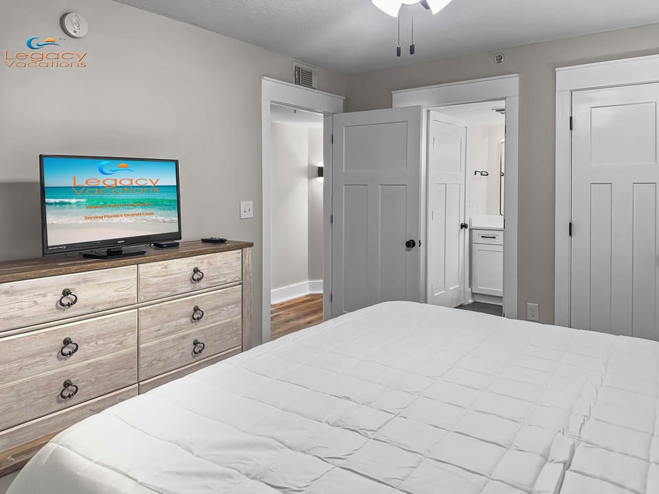 Sea Dunes #102 Bedroom #2 - King Bed