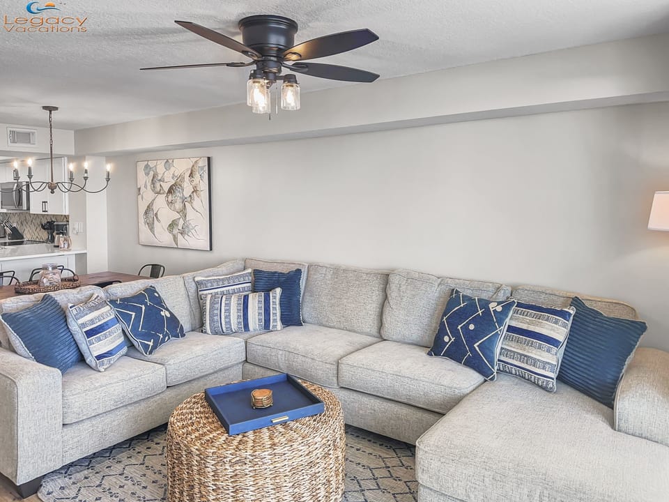 Sea Dunes #102 Living Room