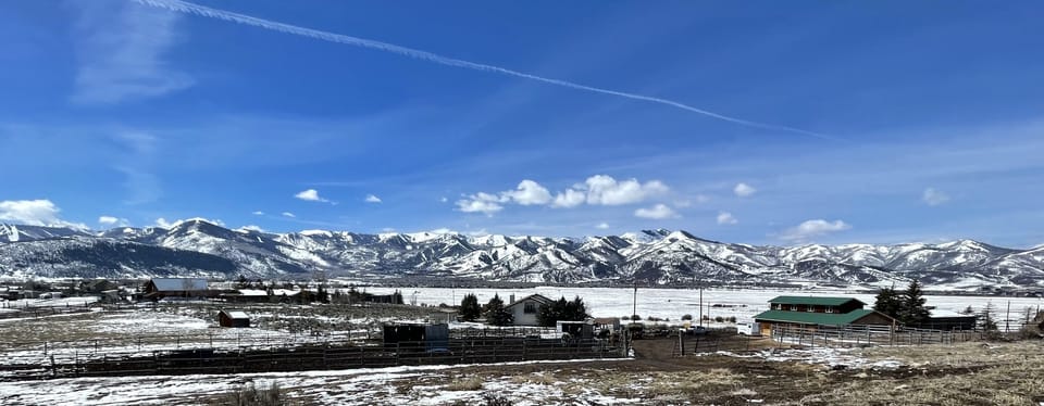 Beautiful Wasatch Mountain view