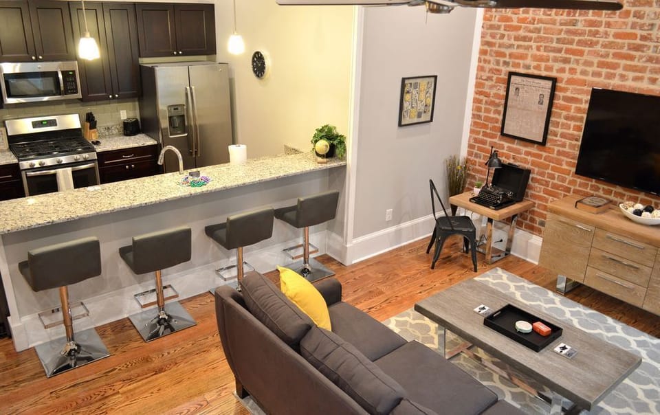 Open Concetp living / kitchen / dining area