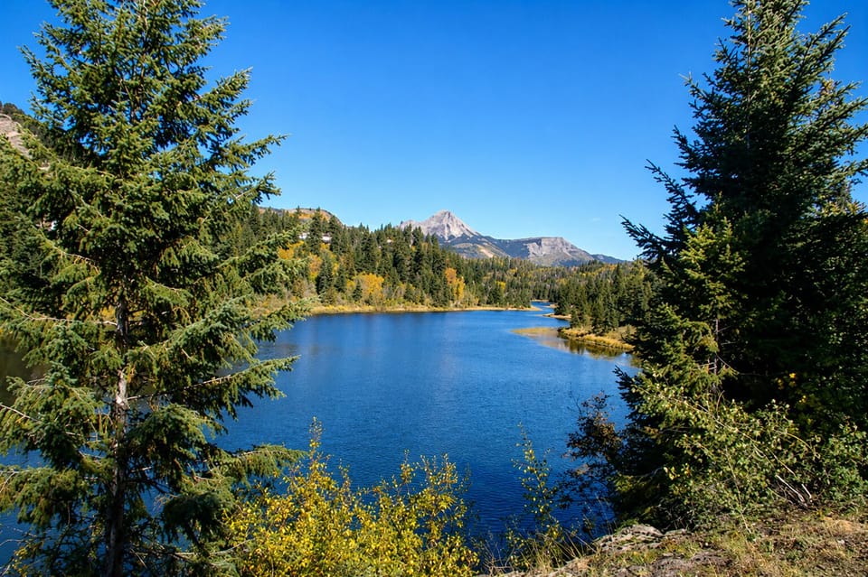 Beautiful Views of the Lake and Mountains