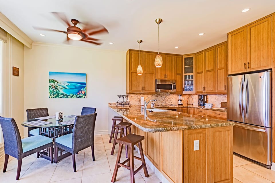 Fully equipped kitchen