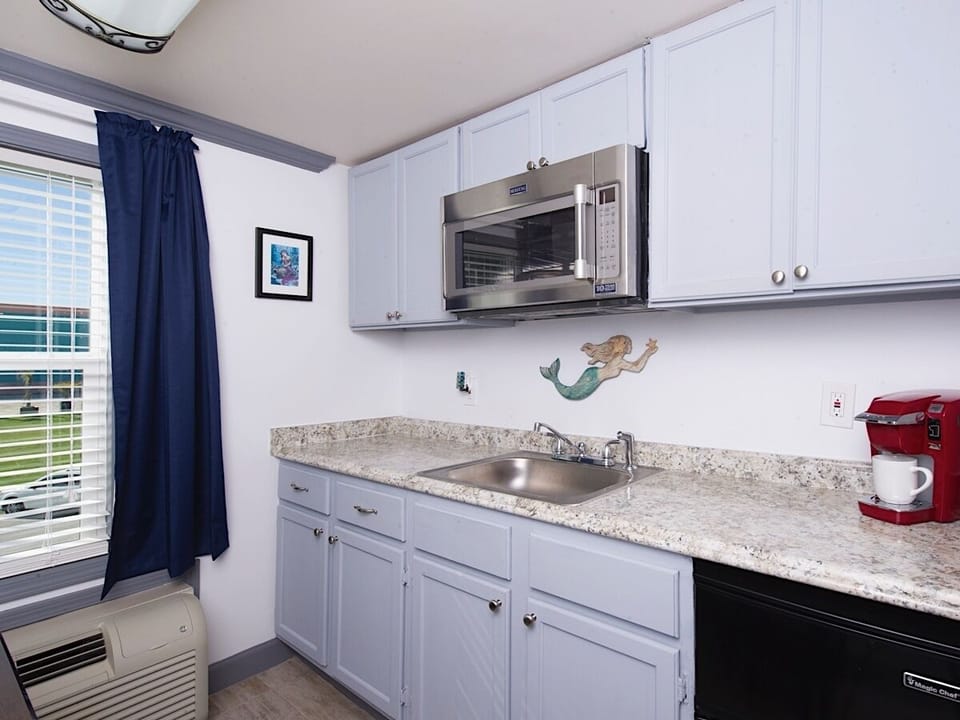 Beachview 223 - Microwave and Mini Fridge
