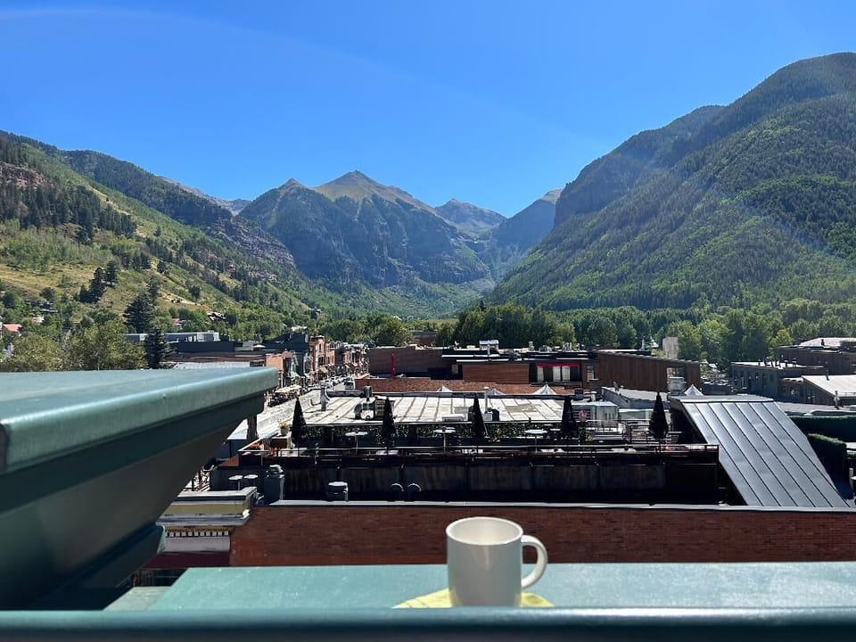Morning coffee! - Feeling the sun facing east and enjoying your morning coffee.