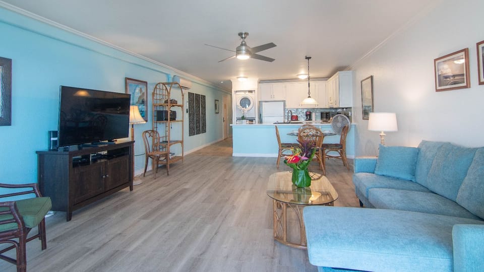 Renovated in 2021 includes the installation of air-conditioning, new flooring in the living area & both bedrooms