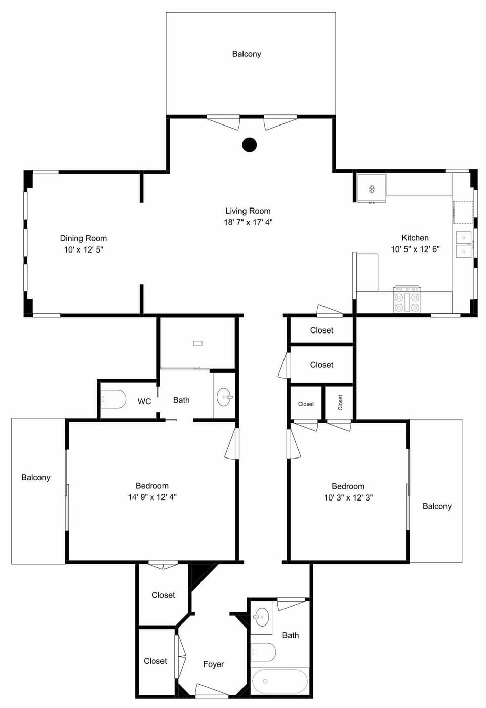 Captains Watch 17 | Floor Plan