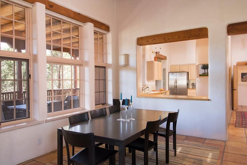 Dining Area Looking Out to Portal and Kitchen