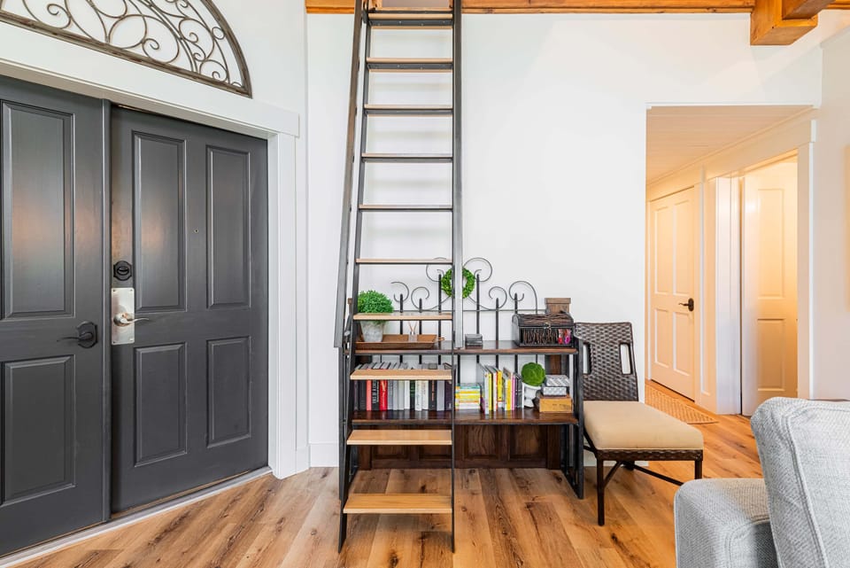Stairs to loft