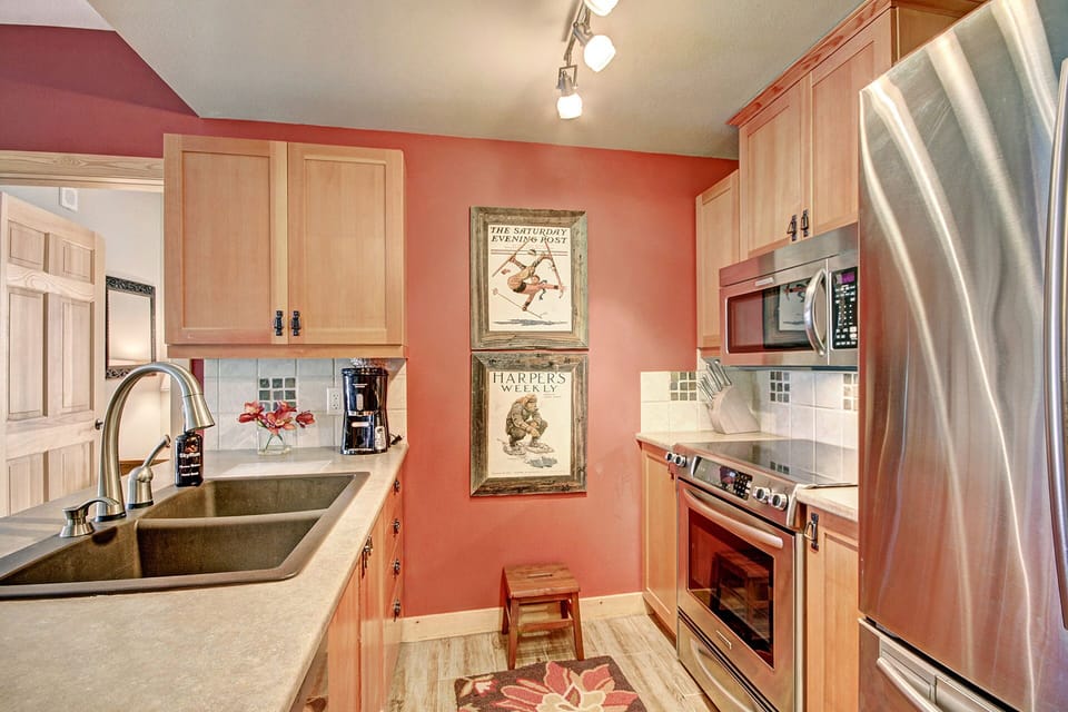 Kitchen area.