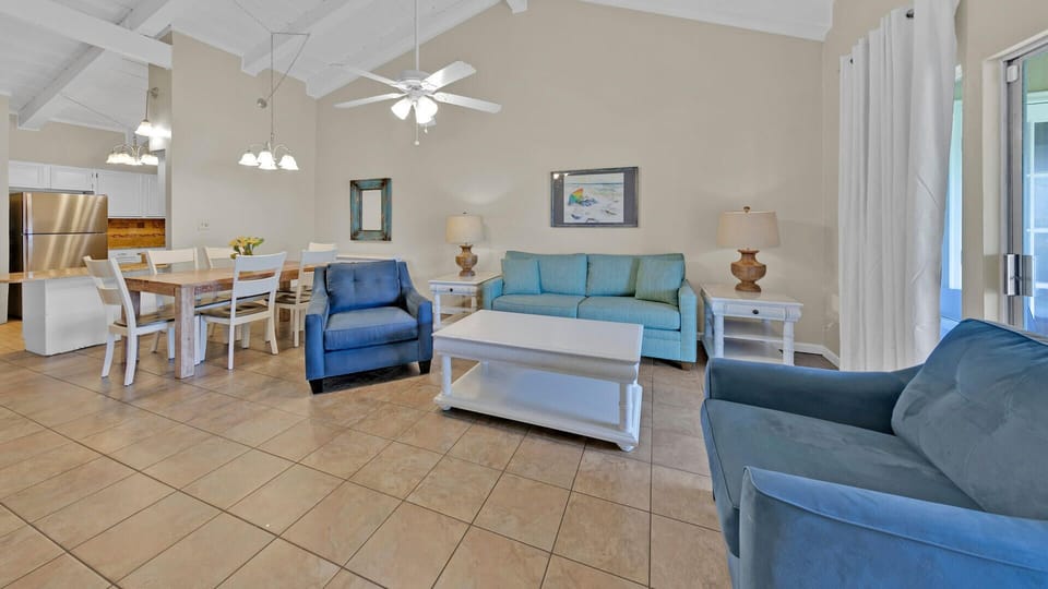 Living Room and Dining Room Areas Flow Together
