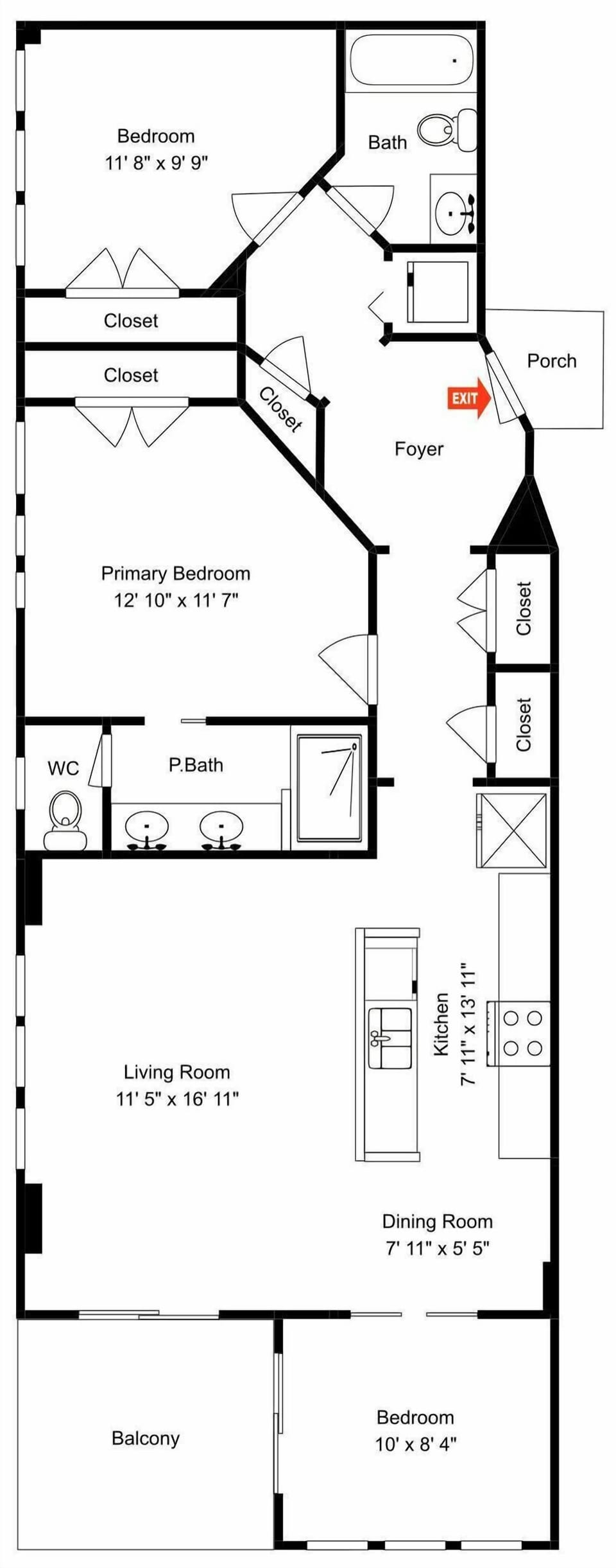 Captains Watch 11 - Floor Plan