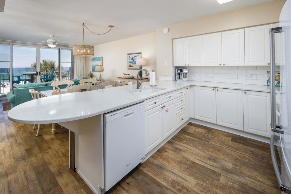 Fully stocked kitchen