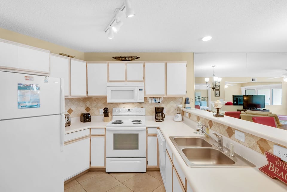 Kitchen has everything your chef needs