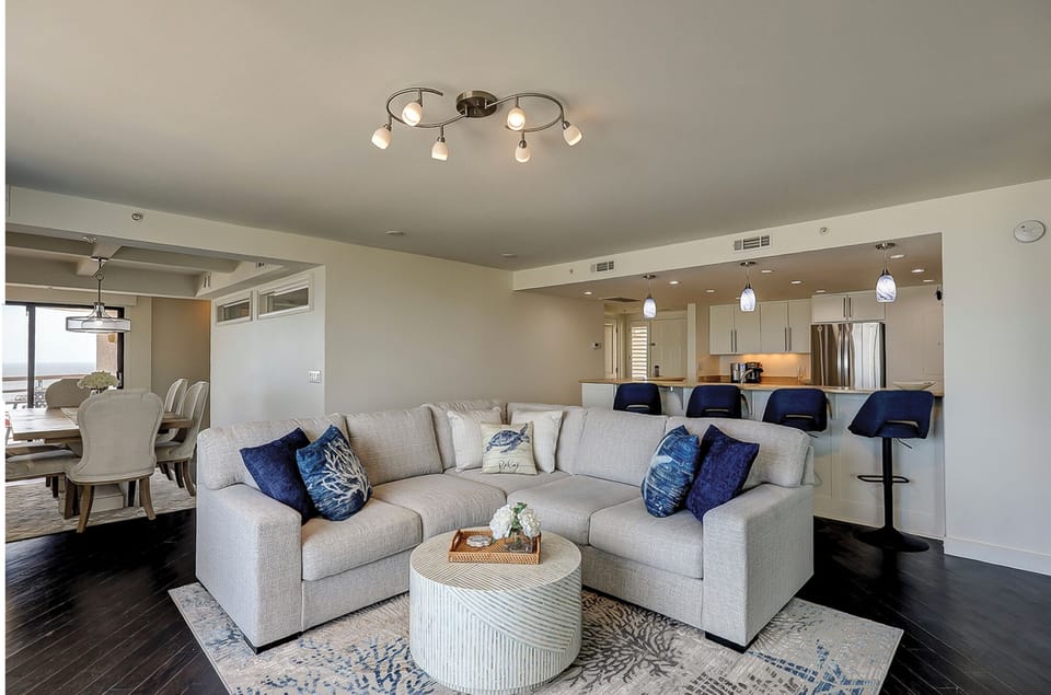 Living room open floor plan