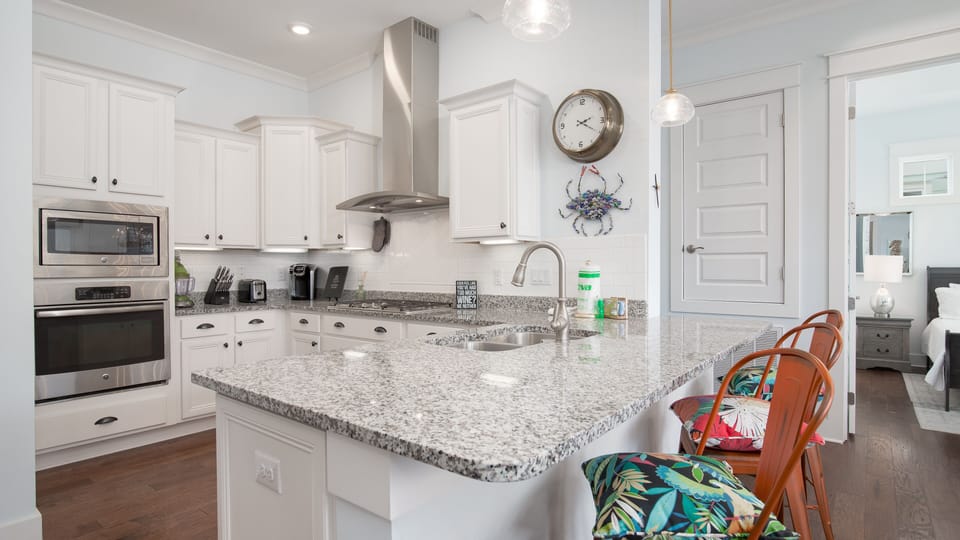 Open Concept Living, Kitchen, and Dining Area