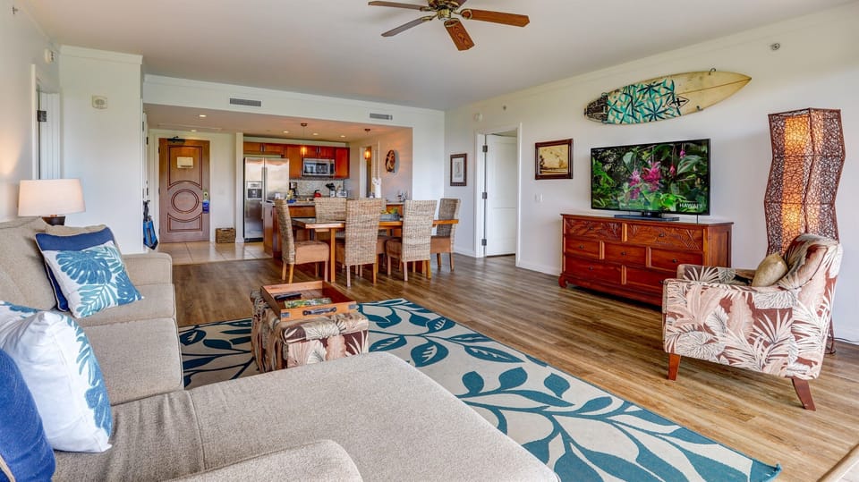 Spacious open living space provides a sanctuary to relax and reconnect