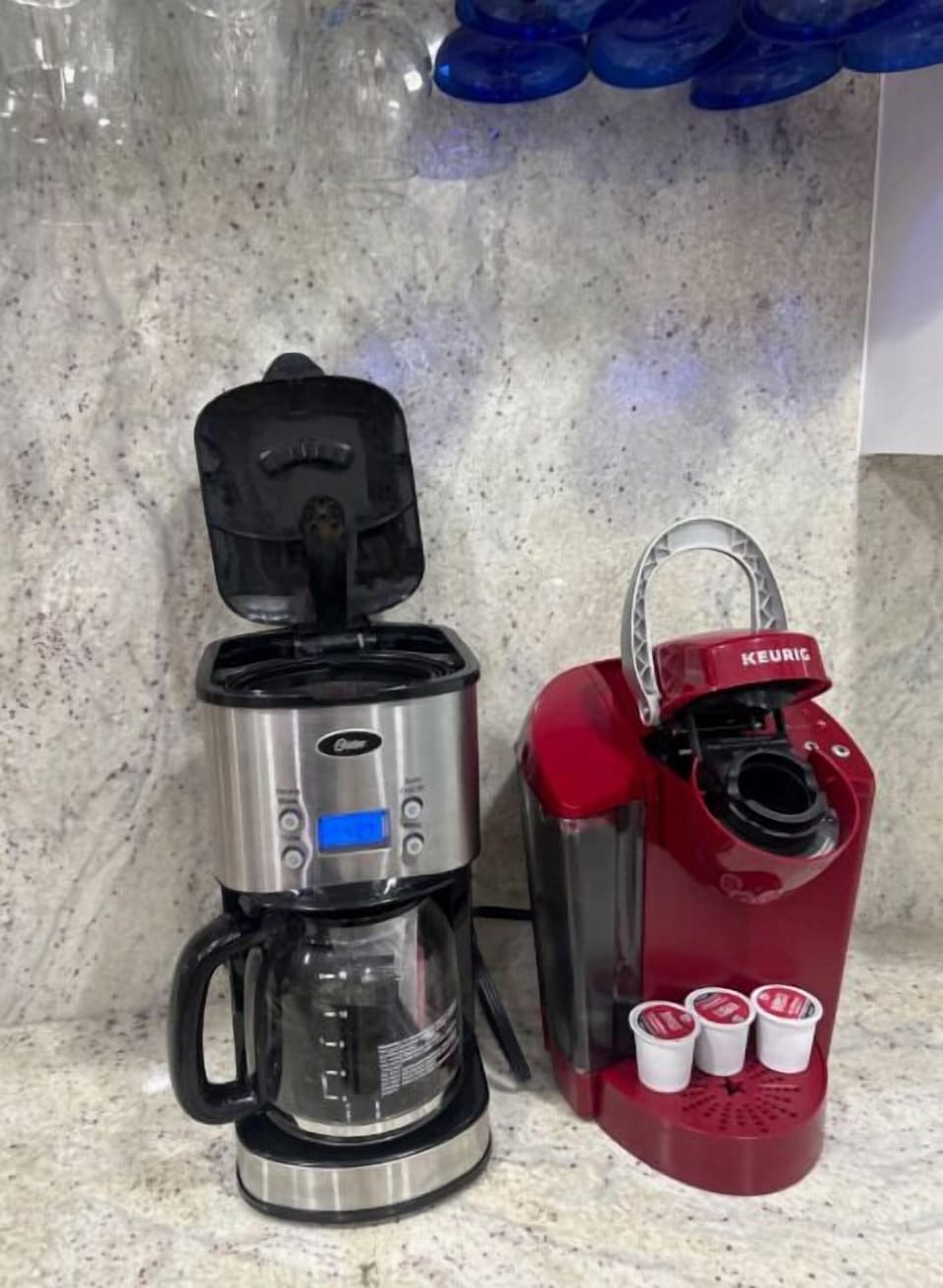 Coffee Station - Keurig and Regular Coffee Maker